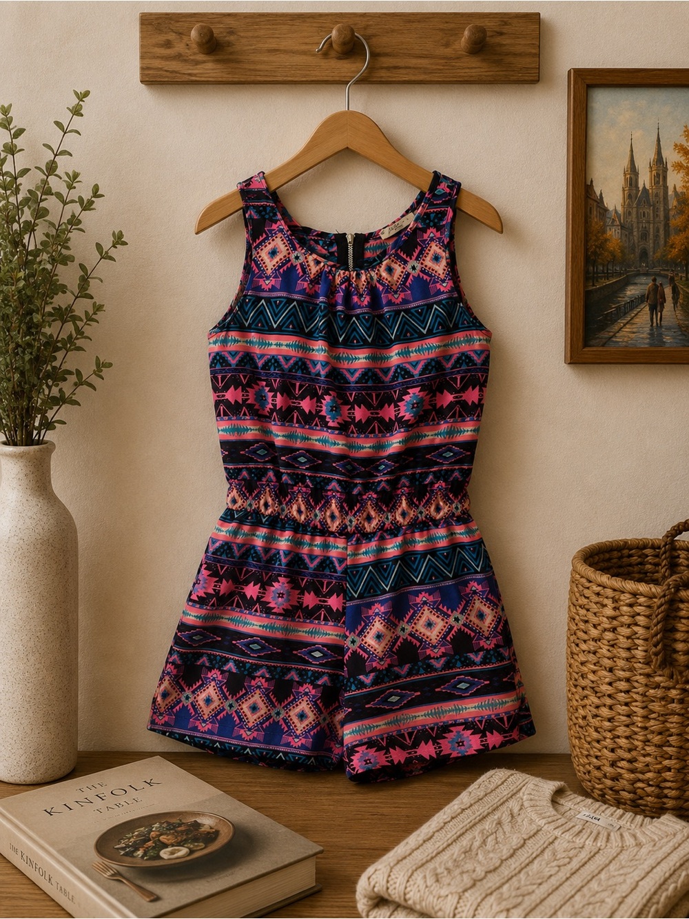 Pinc Premium Multi Color Romper
